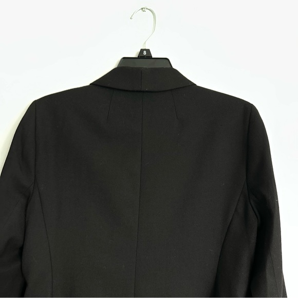 J Crew Parke Blazer in Wool Flannel Black Size 6 - Picture 11 of 12